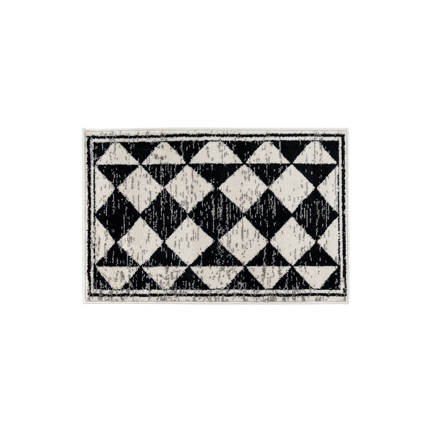 Rugshop Area Rug Geometric Bohemian Indoor Rugs Living Room Rugs Black Rug