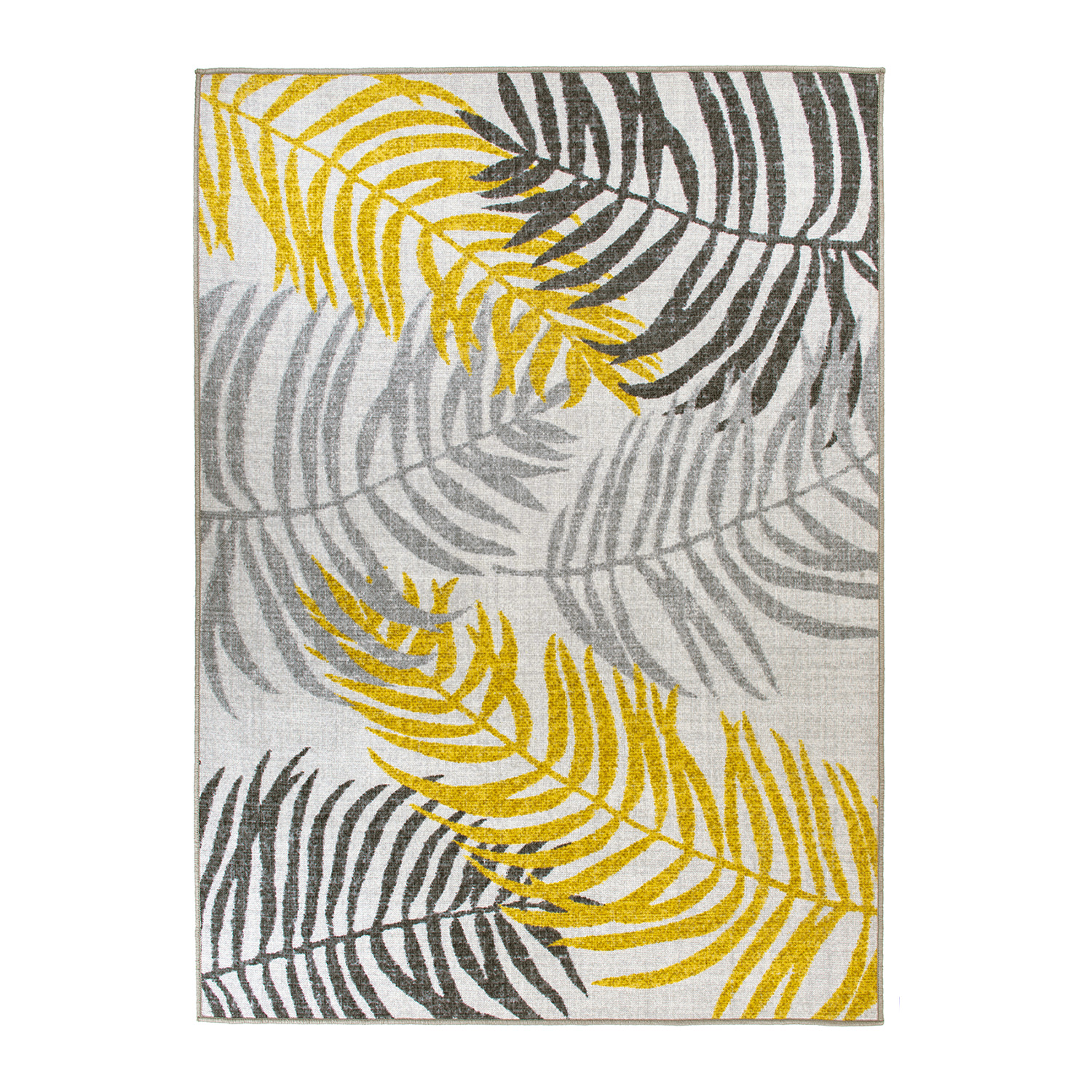 Rugshop Outdoor Rug Floral Leaves Flat Weave Indoor/Outdoor Rug Patio Carpet - Picture 102 of 122