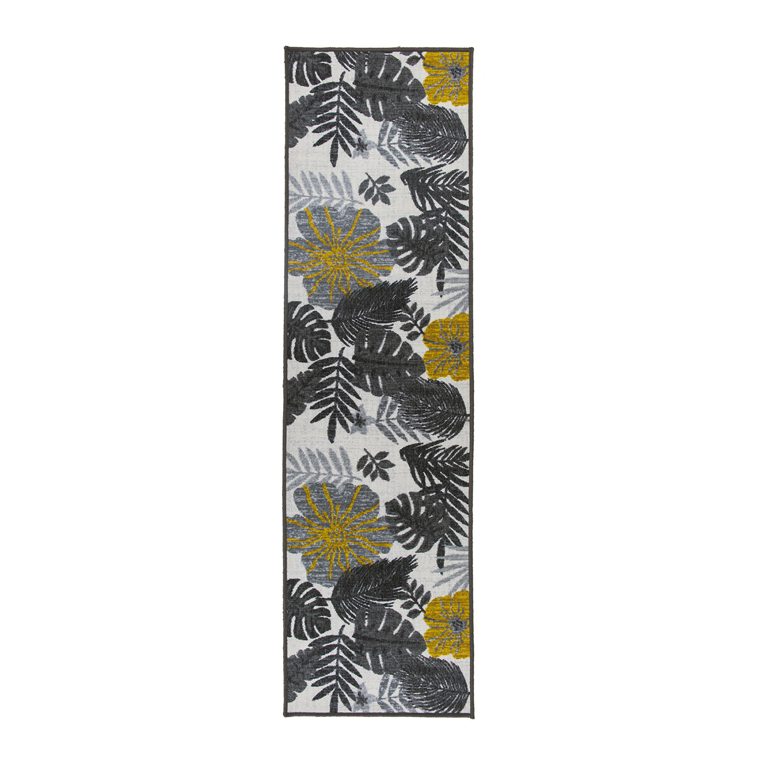 Rugshop Outdoor Carpet Rug Tropical Floral Leaves Indoor Outdoor Rugs Patio Rugs - Picture 6 of 29