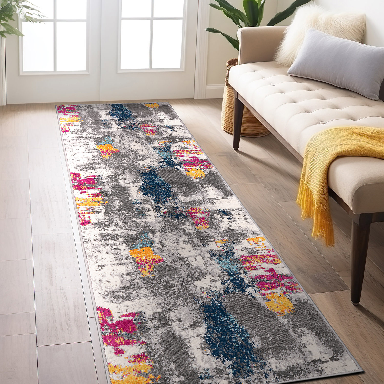 Rugshop Rugs Cardiff Contemporary Abstract Bedroom Rugs Carpet for Living Room