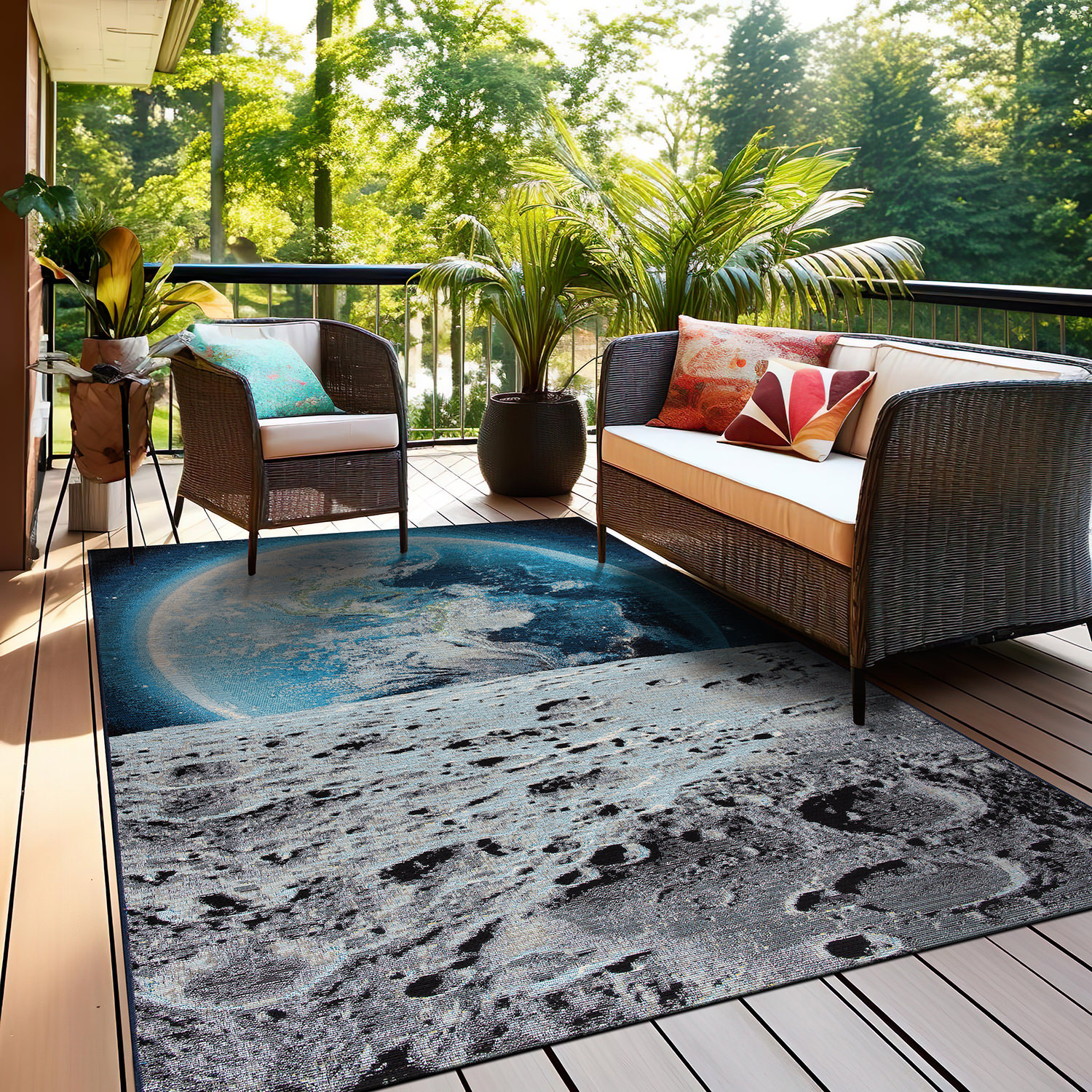 Rugshop Outdoor Carpet Rug Galaxy Collection Indoor Outdoor Area Rugs Patio Rugs