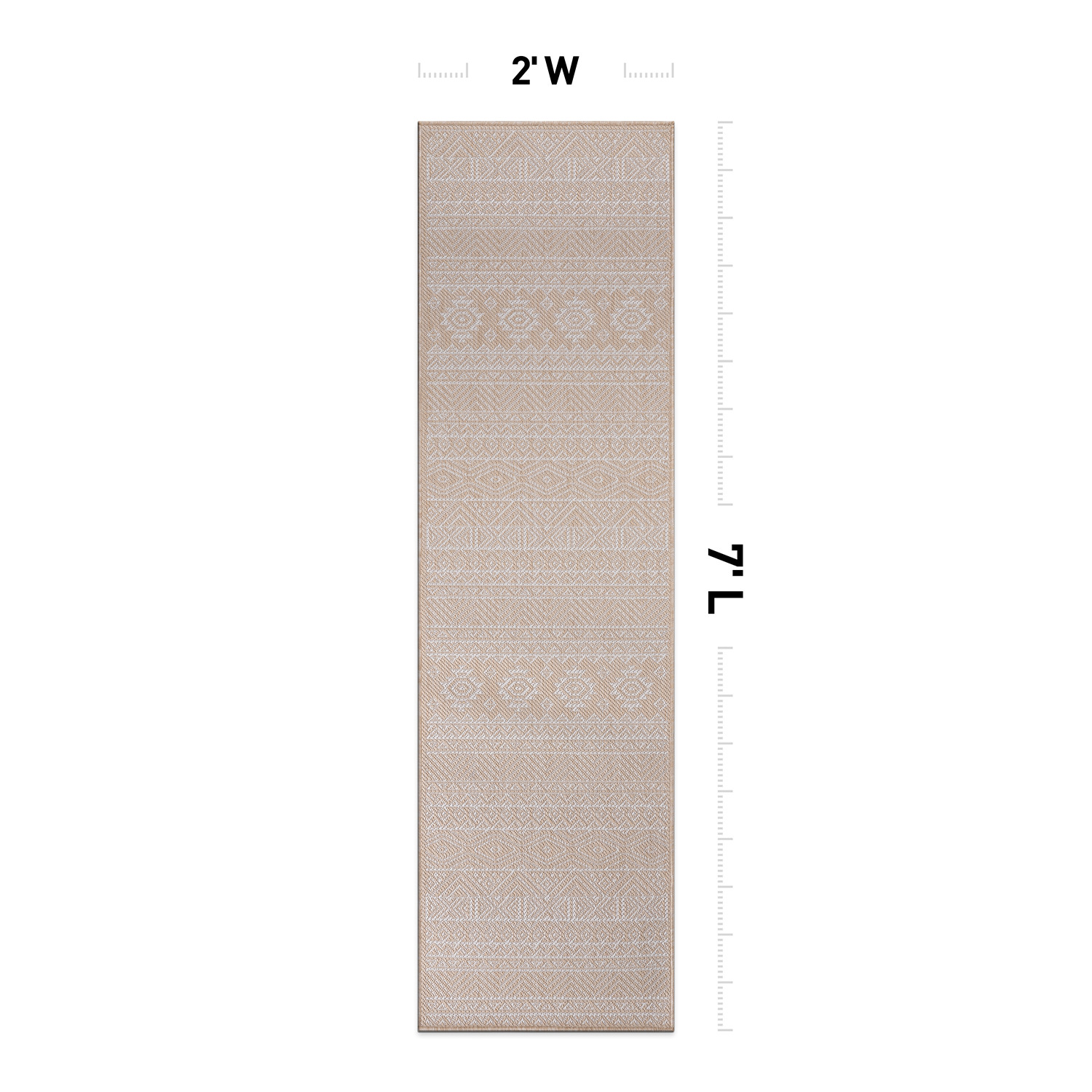 Distressed Outdoor Rug Rugshop Indoor Outdoor Area Rug Distressed Geometric Bohemian Textured ...