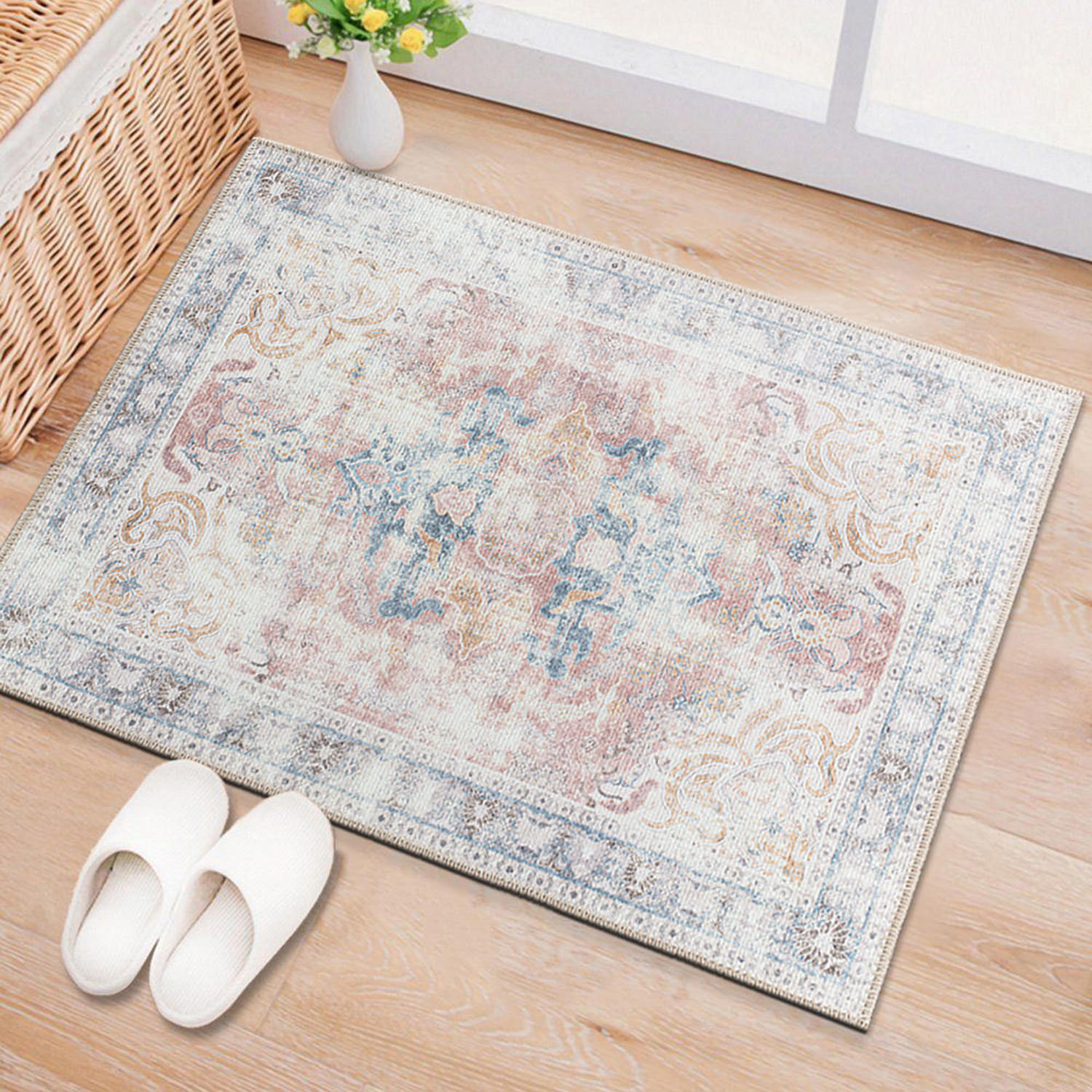 Rugshop Rugs for Living Room Bohemian Transitional Machine Washable Area Rugs - Picture 13 of 83