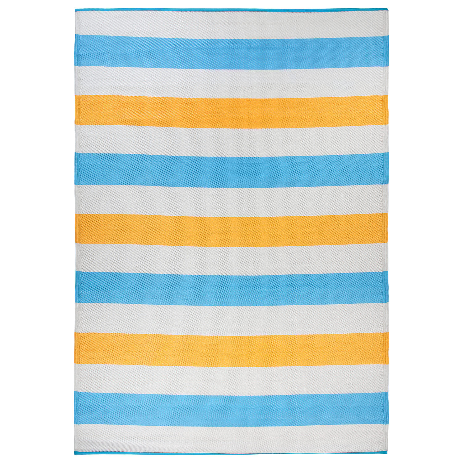 Rugshop Outdoor Carpet Modern Stripe Reversible Recycled Plastic Rug Patio Rugs - Picture 34 of 65