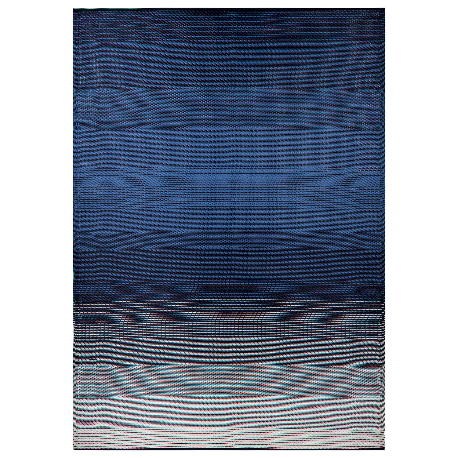 Rugshop Outdoor Rug Stripe Shade Reversible Recycled Plastic Rugs Patio Carpet - Picture 34 of 65