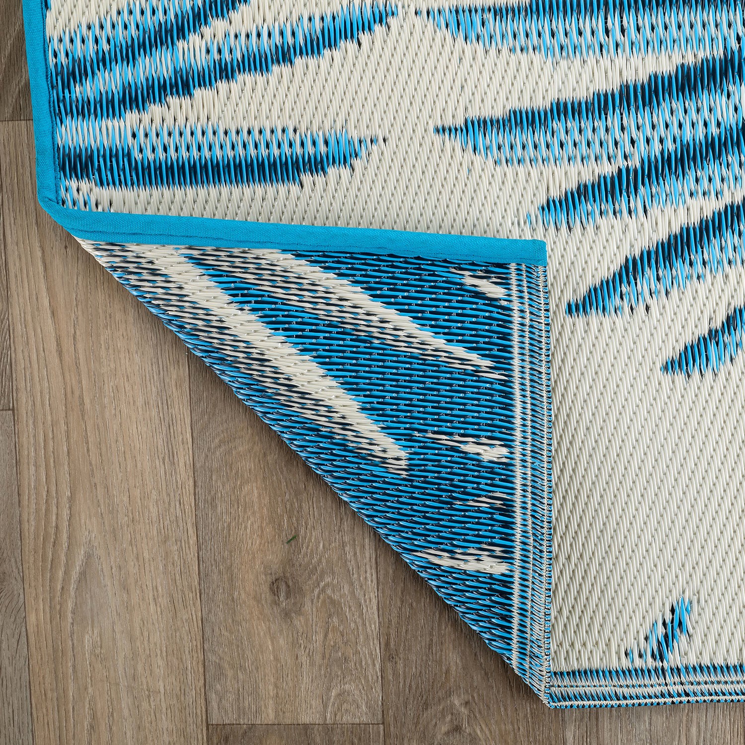 Rugshop Outdoor Rug Stripe Shade Reversible Plastic Patio Outdoor Rugs for Porch - Picture 44 of 120