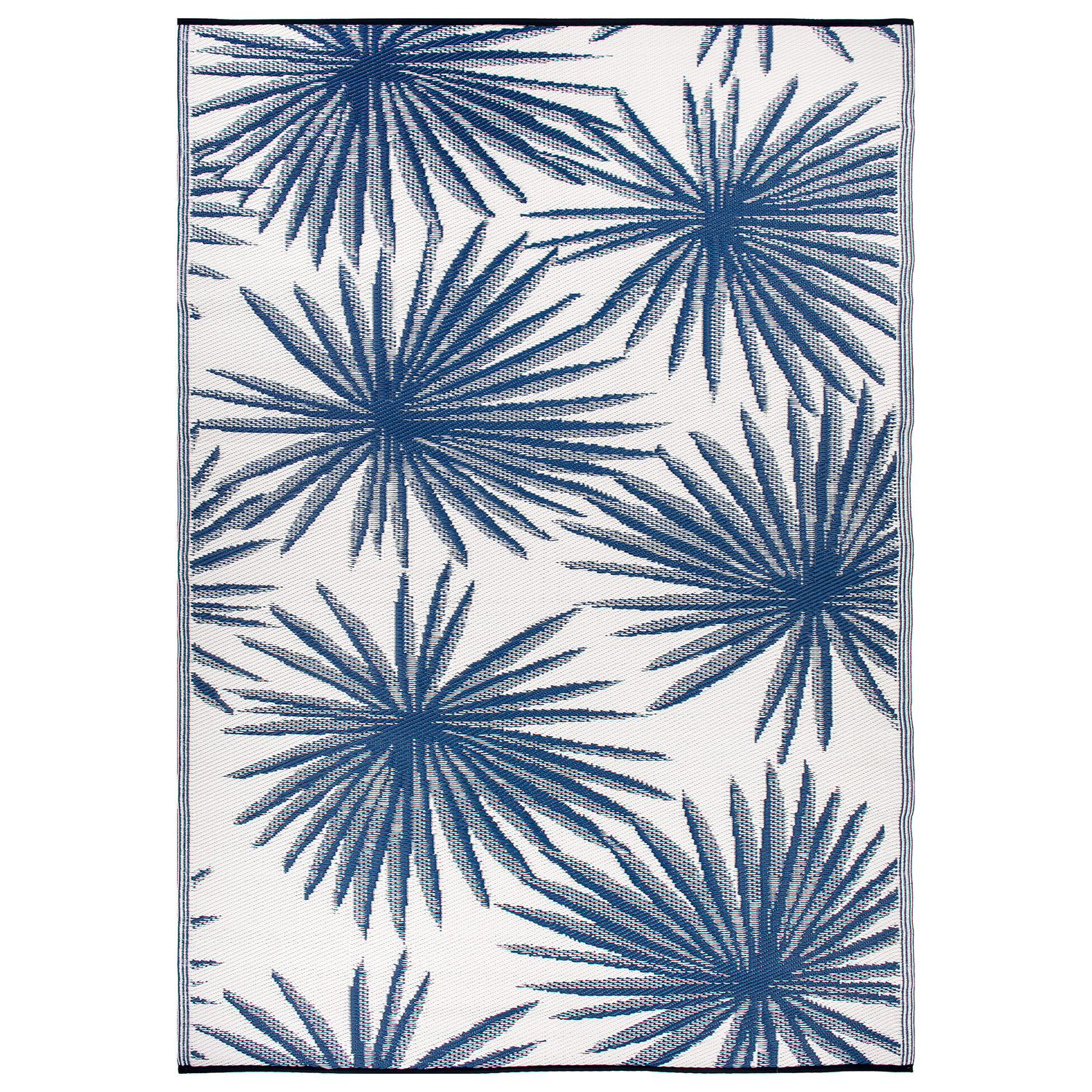 Rugshop Outdoor Rug Stripe Shade Reversible Plastic Patio Outdoor Rugs for Porch - Picture 89 of 120